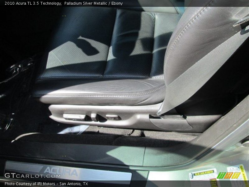 Palladium Silver Metallic / Ebony 2010 Acura TL 3.5 Technology