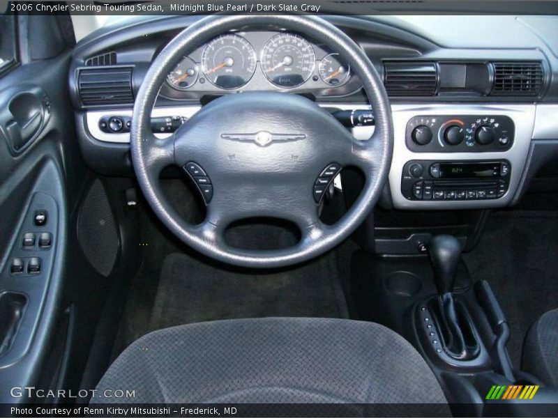 Midnight Blue Pearl / Dark Slate Gray 2006 Chrysler Sebring Touring Sedan