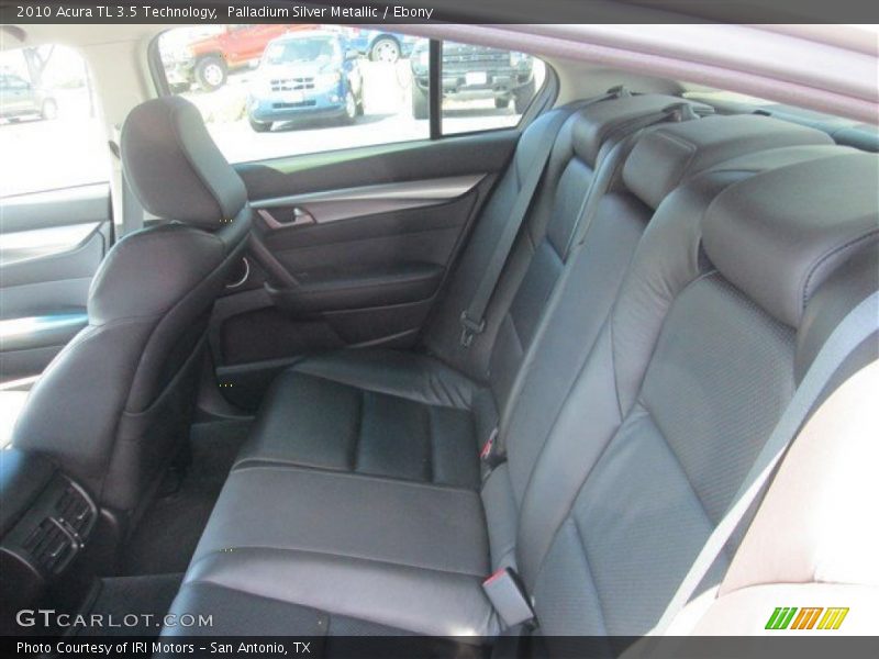 Palladium Silver Metallic / Ebony 2010 Acura TL 3.5 Technology