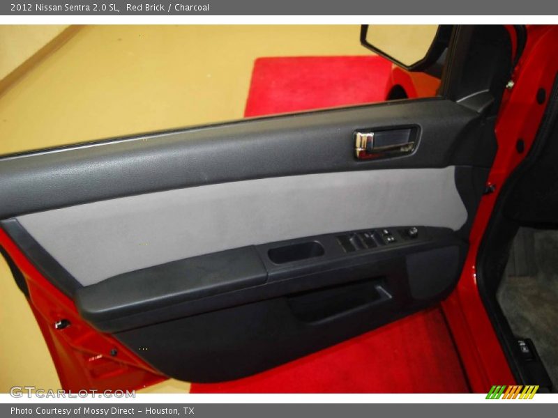 Red Brick / Charcoal 2012 Nissan Sentra 2.0 SL