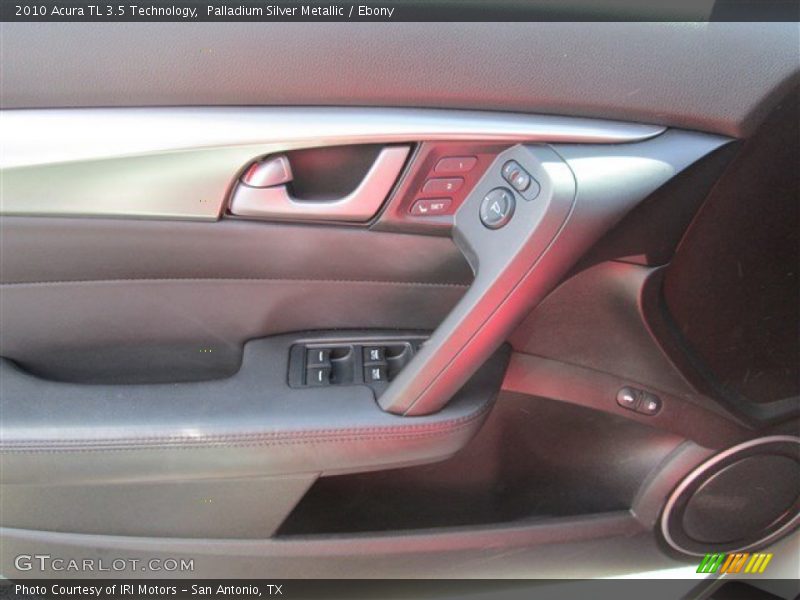 Palladium Silver Metallic / Ebony 2010 Acura TL 3.5 Technology
