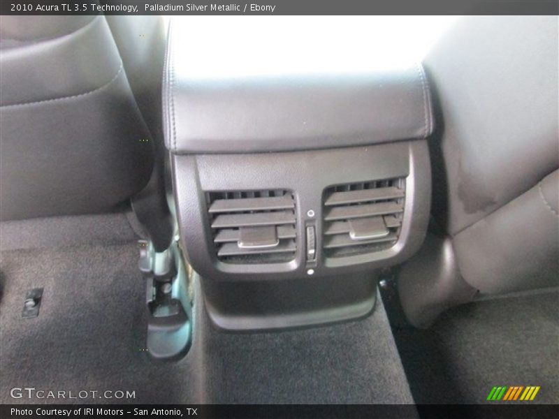 Palladium Silver Metallic / Ebony 2010 Acura TL 3.5 Technology