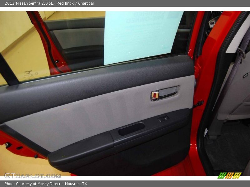Red Brick / Charcoal 2012 Nissan Sentra 2.0 SL