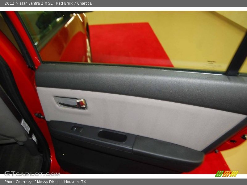 Red Brick / Charcoal 2012 Nissan Sentra 2.0 SL