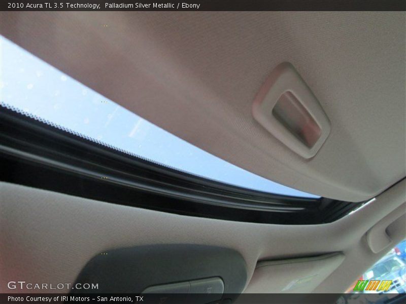 Palladium Silver Metallic / Ebony 2010 Acura TL 3.5 Technology