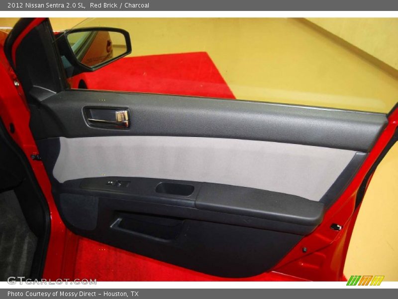 Red Brick / Charcoal 2012 Nissan Sentra 2.0 SL