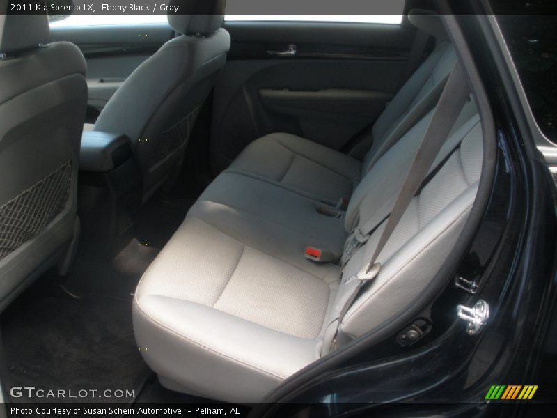 Ebony Black / Gray 2011 Kia Sorento LX