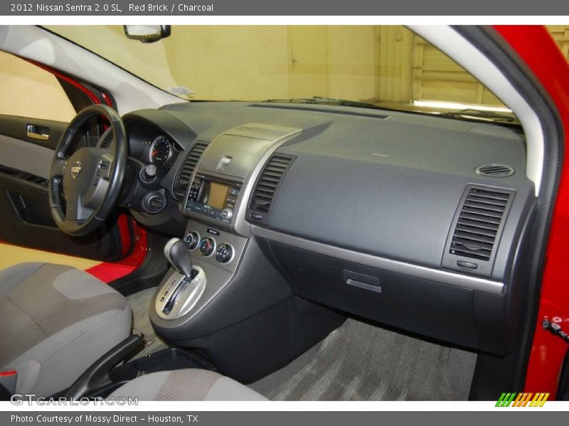 Red Brick / Charcoal 2012 Nissan Sentra 2.0 SL