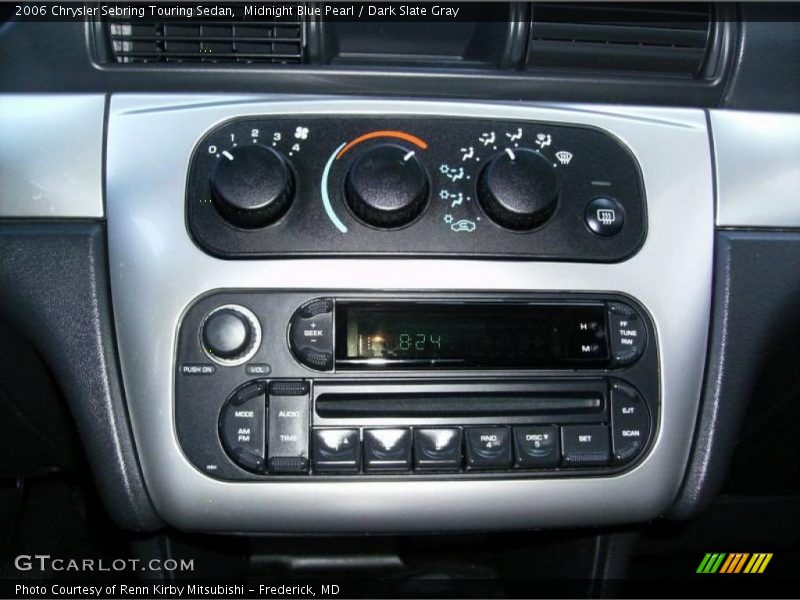 Midnight Blue Pearl / Dark Slate Gray 2006 Chrysler Sebring Touring Sedan