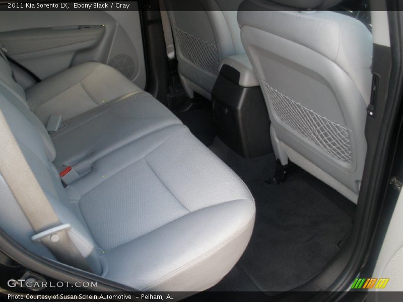 Ebony Black / Gray 2011 Kia Sorento LX