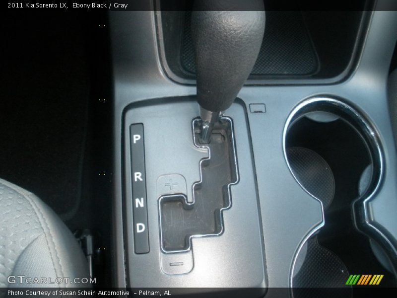Ebony Black / Gray 2011 Kia Sorento LX