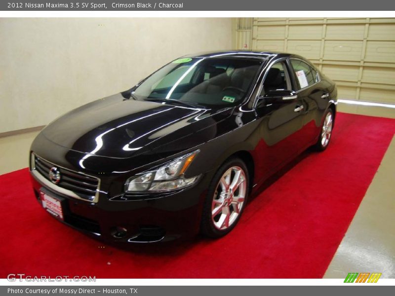 Crimson Black / Charcoal 2012 Nissan Maxima 3.5 SV Sport
