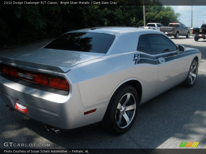 Bright Silver Metallic / Dark Slate Gray 2010 Dodge Challenger R/T Classic