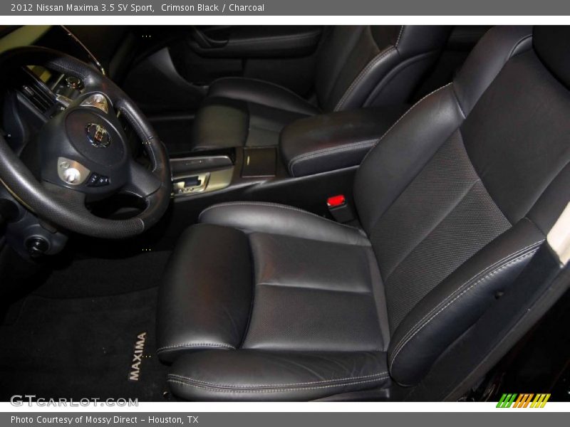 Crimson Black / Charcoal 2012 Nissan Maxima 3.5 SV Sport