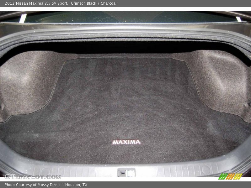 Crimson Black / Charcoal 2012 Nissan Maxima 3.5 SV Sport