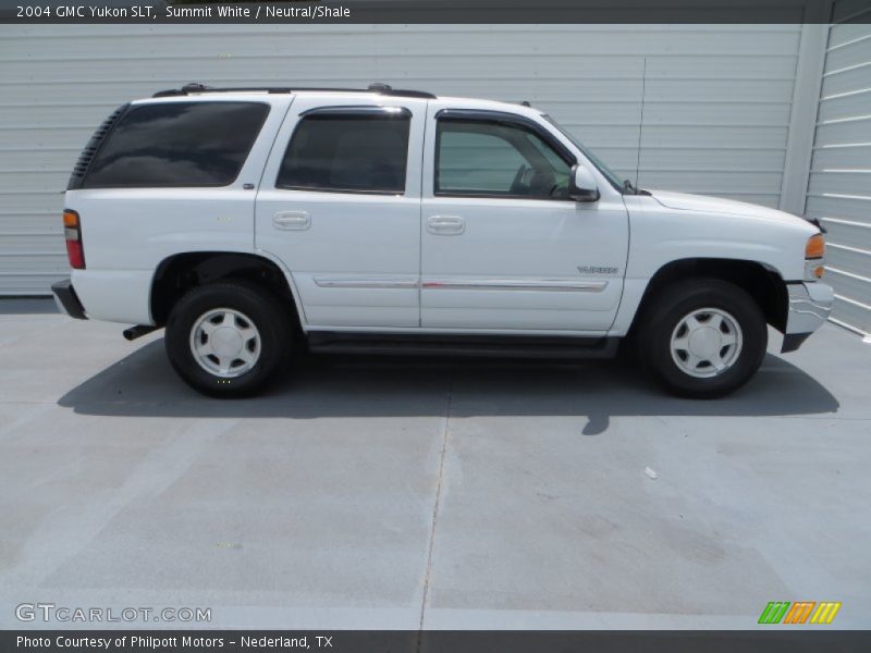 Summit White / Neutral/Shale 2004 GMC Yukon SLT