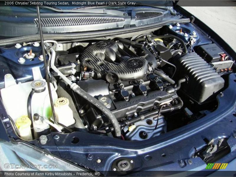 Midnight Blue Pearl / Dark Slate Gray 2006 Chrysler Sebring Touring Sedan