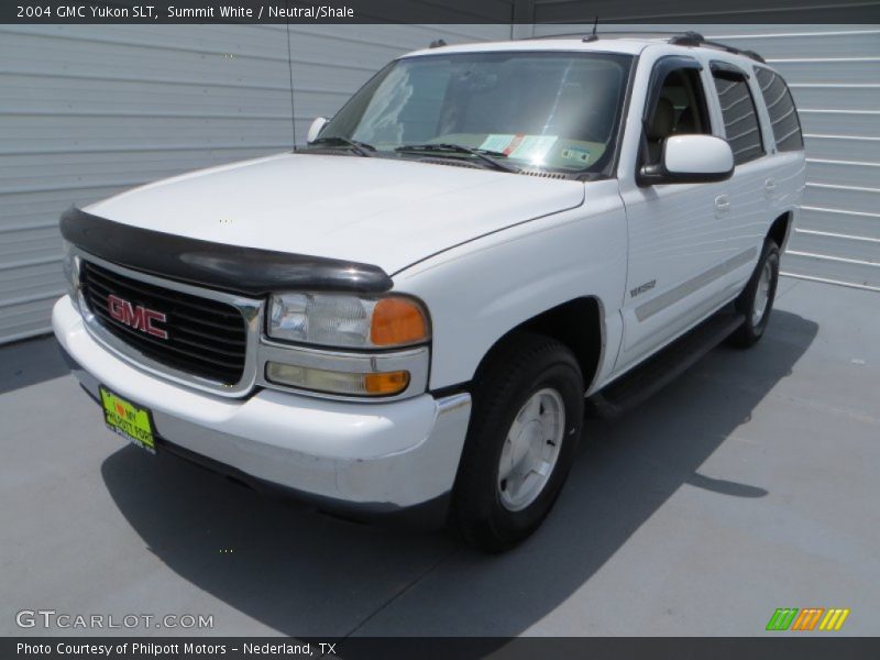 Summit White / Neutral/Shale 2004 GMC Yukon SLT