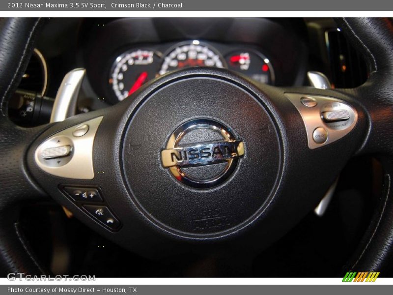 Crimson Black / Charcoal 2012 Nissan Maxima 3.5 SV Sport