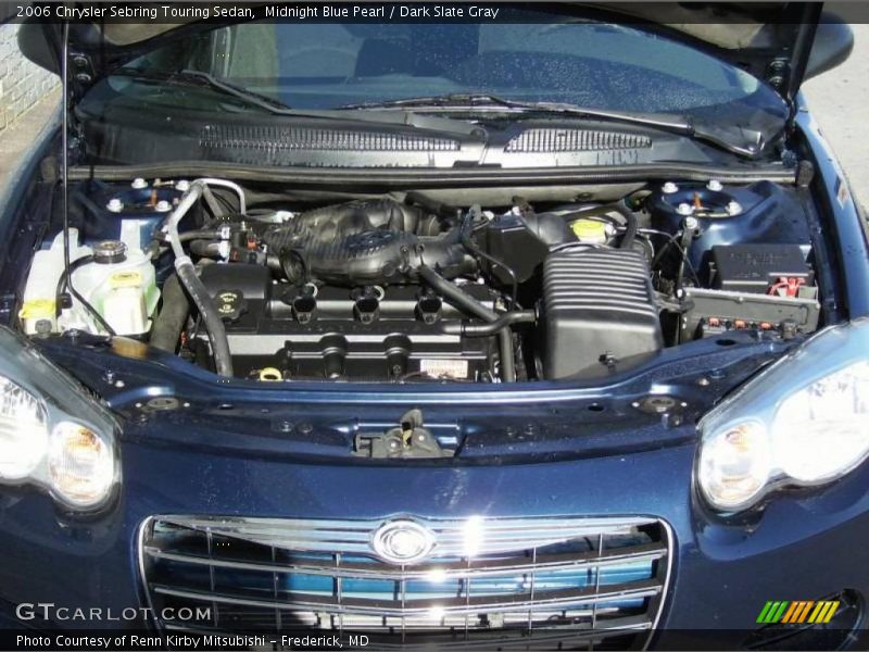 Midnight Blue Pearl / Dark Slate Gray 2006 Chrysler Sebring Touring Sedan