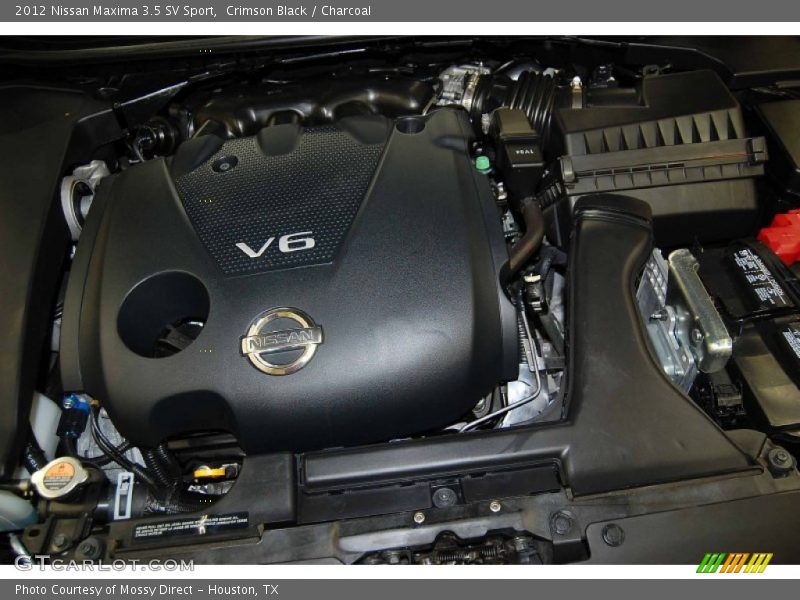 Crimson Black / Charcoal 2012 Nissan Maxima 3.5 SV Sport