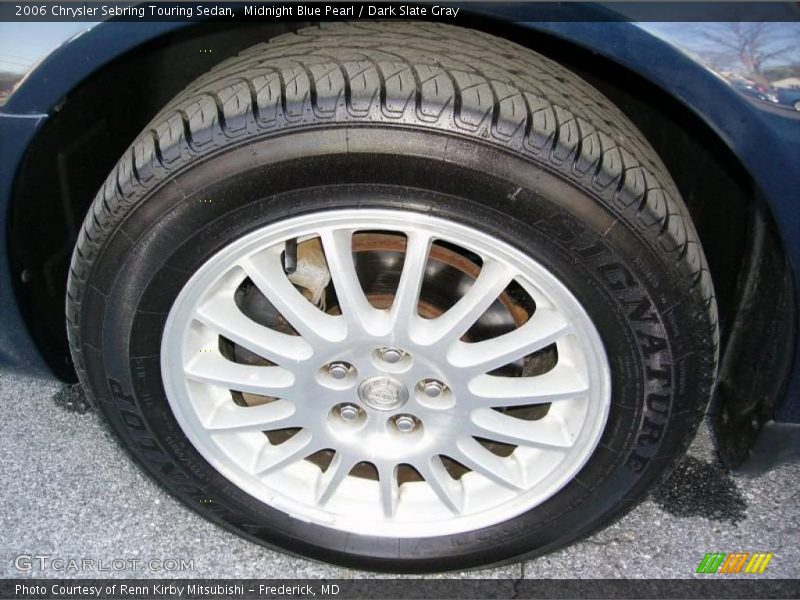 Midnight Blue Pearl / Dark Slate Gray 2006 Chrysler Sebring Touring Sedan