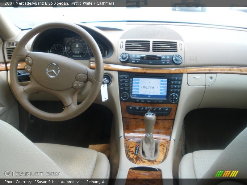 Arctic White / Cashmere 2007 Mercedes-Benz E 350 Sedan