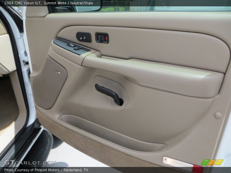 Summit White / Neutral/Shale 2004 GMC Yukon SLT