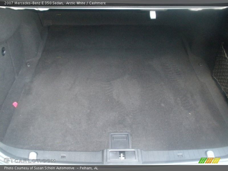 Arctic White / Cashmere 2007 Mercedes-Benz E 350 Sedan