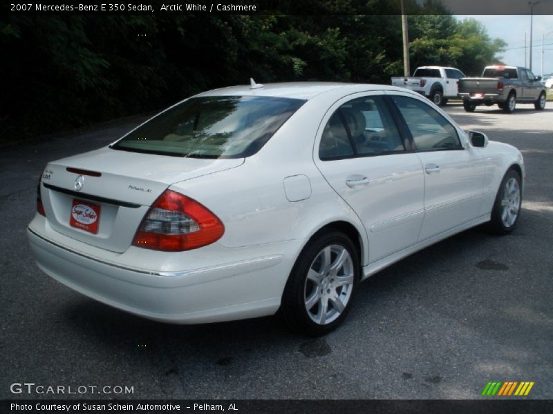 Arctic White / Cashmere 2007 Mercedes-Benz E 350 Sedan