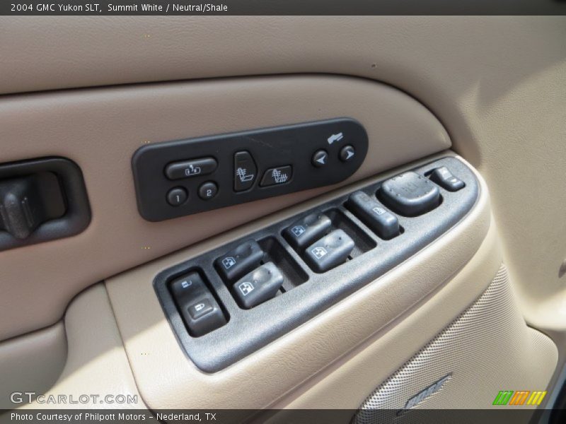 Summit White / Neutral/Shale 2004 GMC Yukon SLT