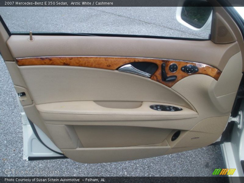 Arctic White / Cashmere 2007 Mercedes-Benz E 350 Sedan