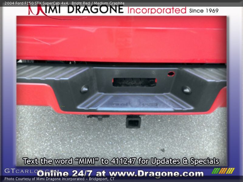 Bright Red / Medium Graphite 2004 Ford F150 STX SuperCab 4x4