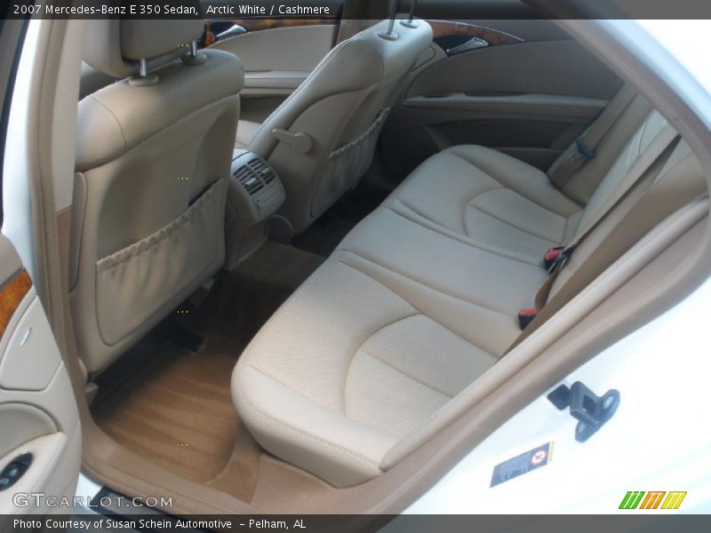 Arctic White / Cashmere 2007 Mercedes-Benz E 350 Sedan