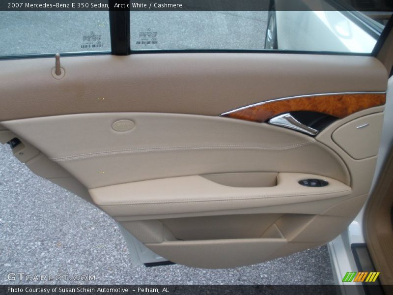 Arctic White / Cashmere 2007 Mercedes-Benz E 350 Sedan