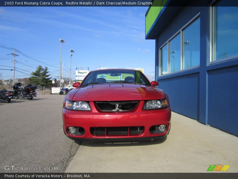 Redfire Metallic / Dark Charcoal/Medium Graphite 2003 Ford Mustang Cobra Coupe