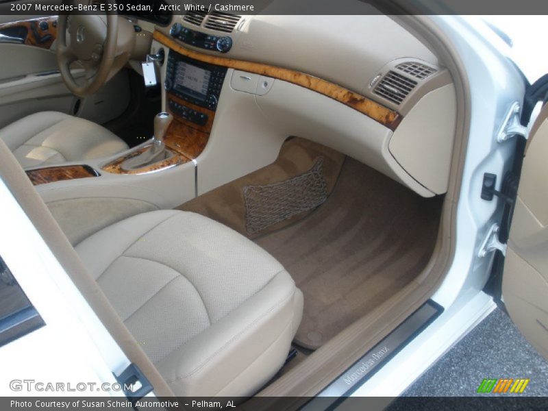 Arctic White / Cashmere 2007 Mercedes-Benz E 350 Sedan