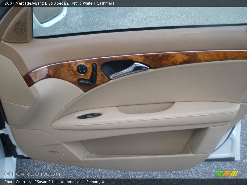 Arctic White / Cashmere 2007 Mercedes-Benz E 350 Sedan