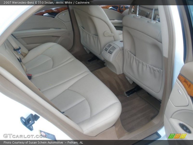 Arctic White / Cashmere 2007 Mercedes-Benz E 350 Sedan