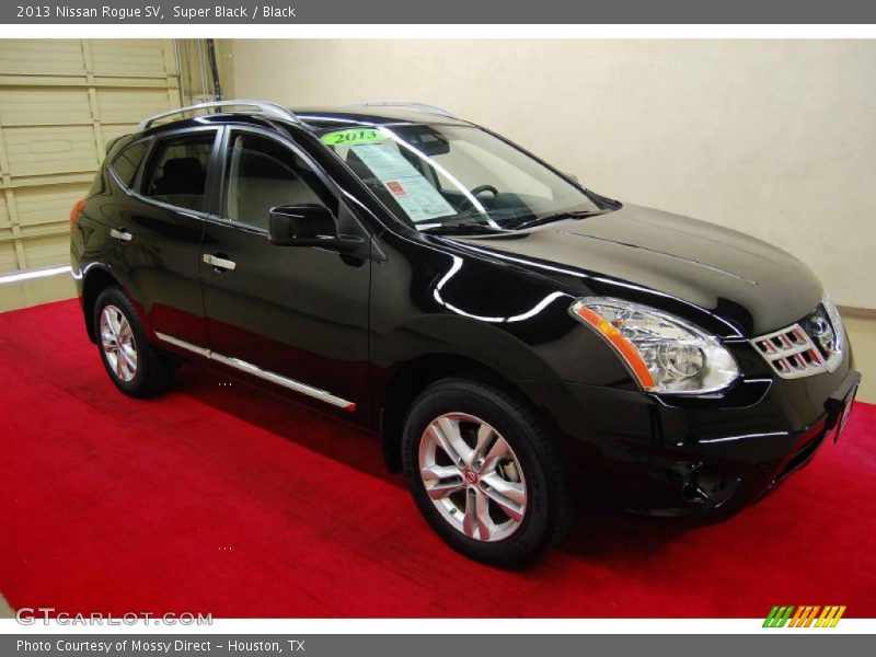 Super Black / Black 2013 Nissan Rogue SV