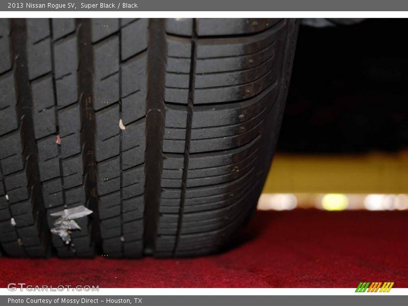 Super Black / Black 2013 Nissan Rogue SV