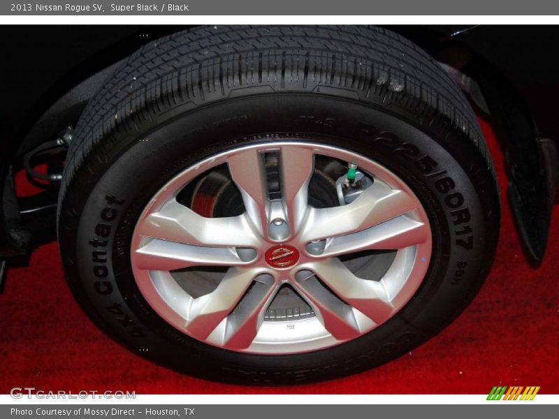 Super Black / Black 2013 Nissan Rogue SV
