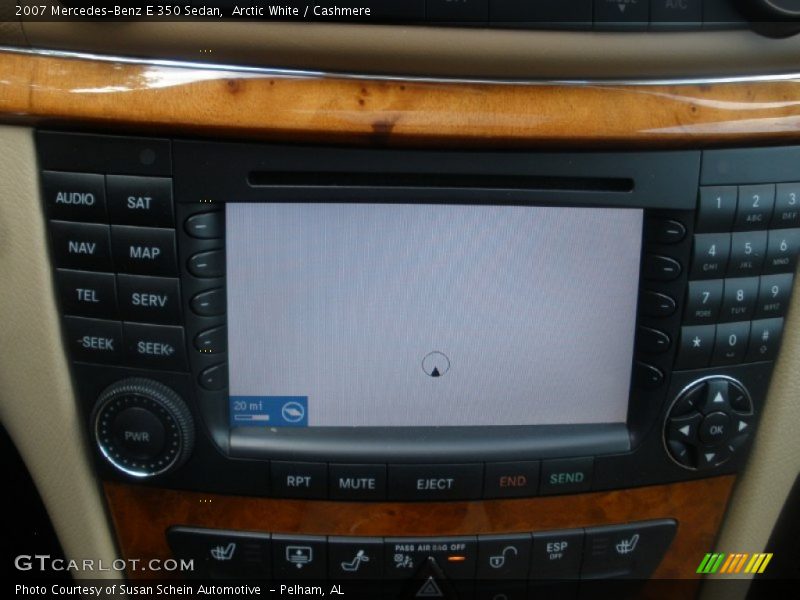 Arctic White / Cashmere 2007 Mercedes-Benz E 350 Sedan