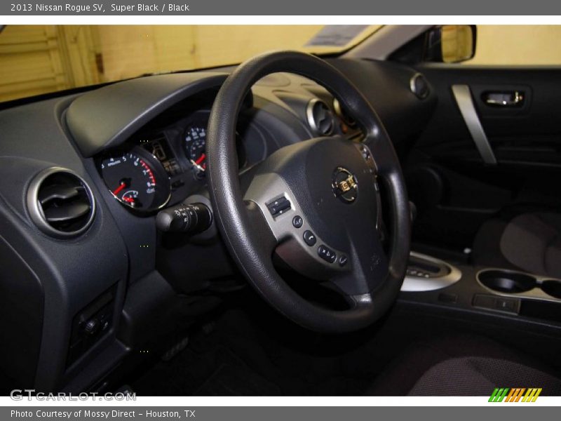 Super Black / Black 2013 Nissan Rogue SV
