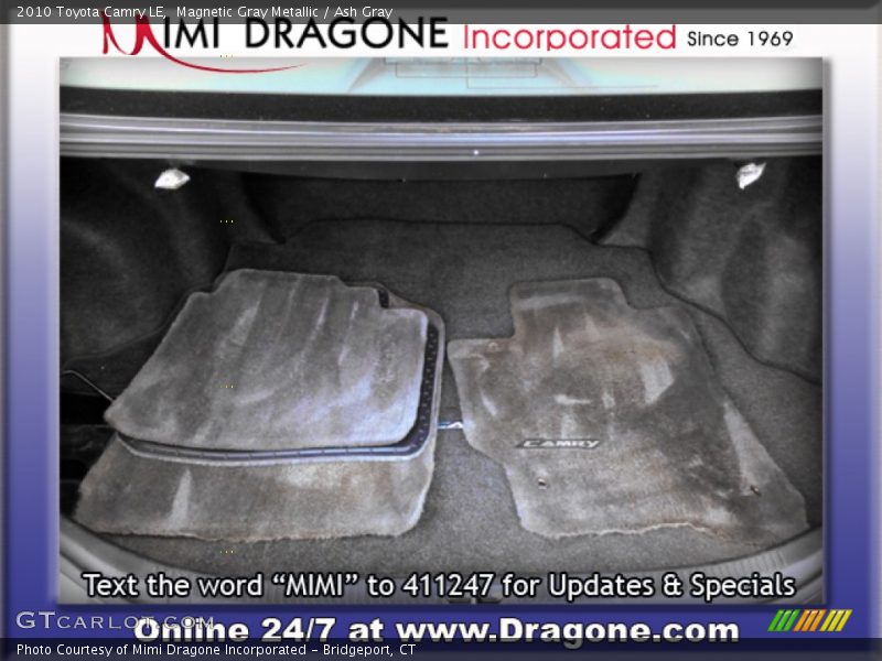 Magnetic Gray Metallic / Ash Gray 2010 Toyota Camry LE