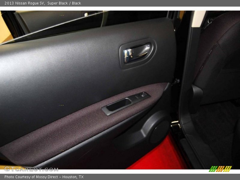 Super Black / Black 2013 Nissan Rogue SV