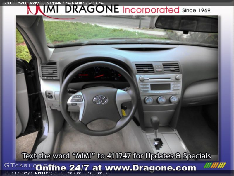Magnetic Gray Metallic / Ash Gray 2010 Toyota Camry LE