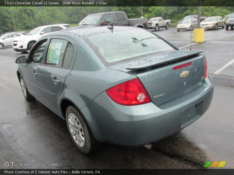 Silver Moss Metallic / Gray 2010 Chevrolet Cobalt LS Sedan