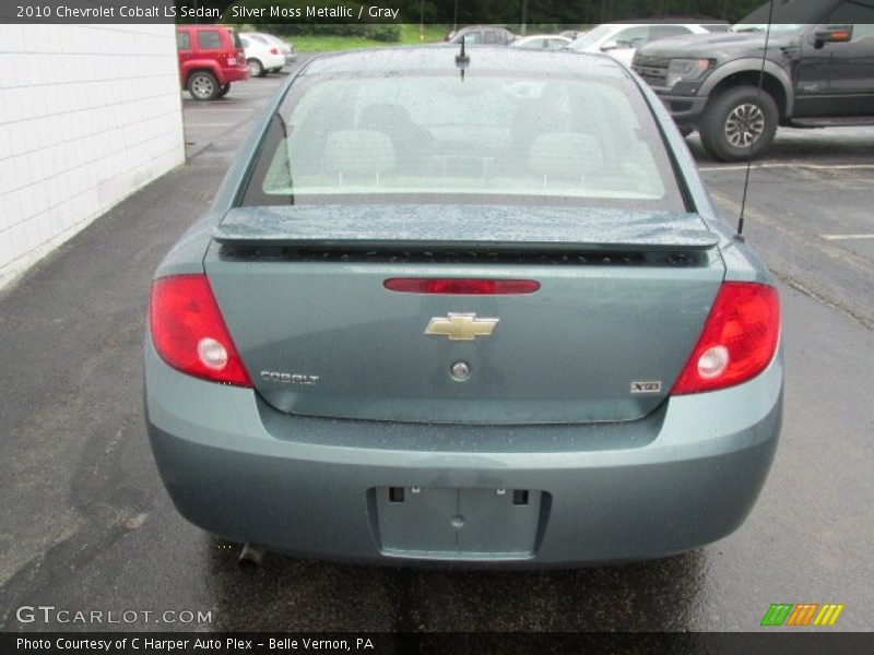 Silver Moss Metallic / Gray 2010 Chevrolet Cobalt LS Sedan