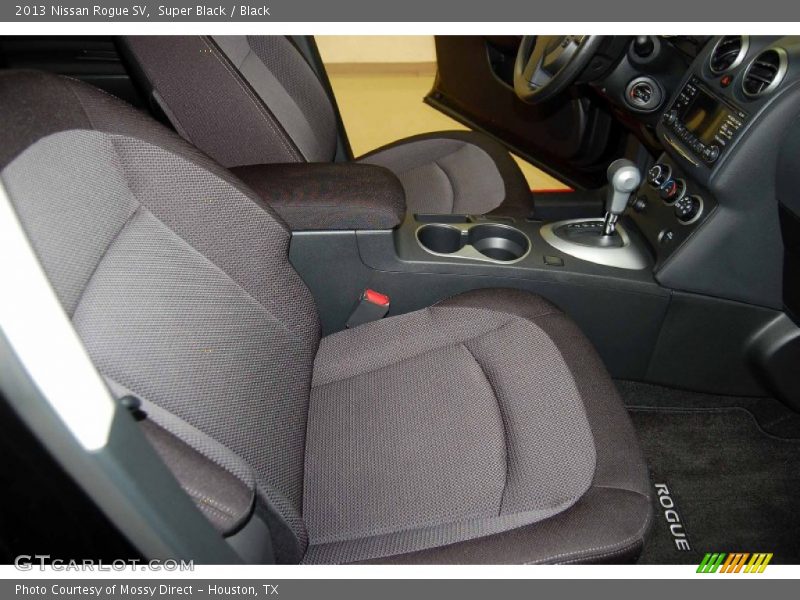 Super Black / Black 2013 Nissan Rogue SV
